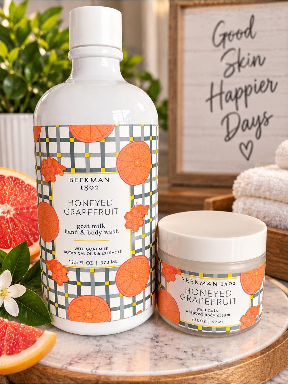 Beekman 1802 Honeyed Grapefruit set